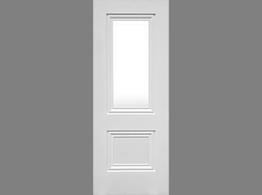 Monaco 1L/1P V-Cut Clear Glass